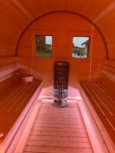 Domki Eden z Balią i sauną (Domki Eden z Balia i sauna) in Sikorzina