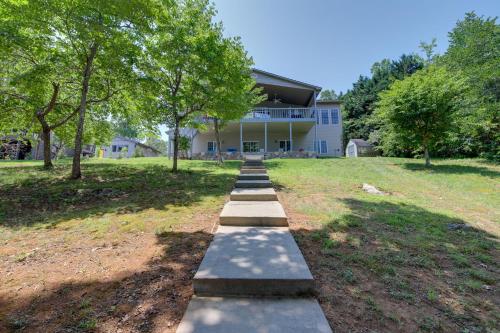 Lakefront LaFollette Home with Private Boat Slip!