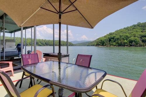 Lakefront LaFollette Home with Private Boat Slip!