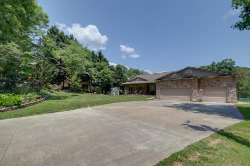 Lakefront LaFollette Home with Private Boat Slip!