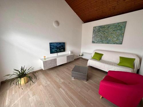 Skupni salon/TV območje, Rustico Campei in Bironico