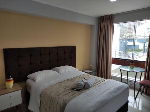1 double bed