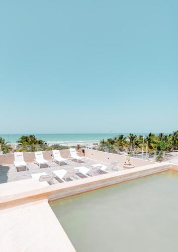 DOS MARES Barefoot Hotel in El Cuyo, Mexico