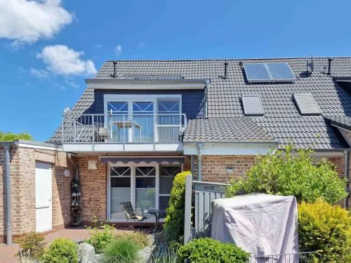 Möwenkieker in Greetsiel, Deutschland