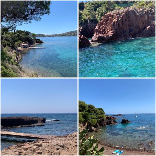 Studio climatise avec piscine near Les Pins Parasols
