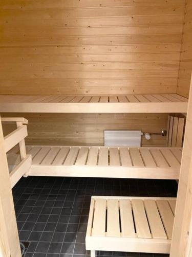 Sauna, VUOSAARI-2 Pure luxury for 100 m2 in Vuosaari in Porslax
