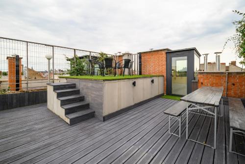 3bedroom triplex rooftop apartment, Budapeszt