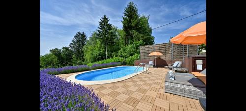 Juras Country House, bazen, sauna ,hot tube,vrt