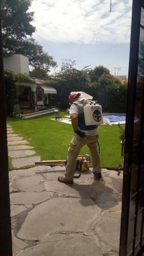 Casa con jardín, alberca y jacuzzi