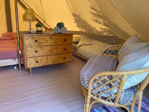 Fristad Glamping Tent Vitsand