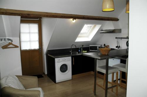 virtuve, Gite Saint Georges in Comines-Warneton