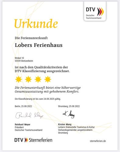 Lober´s Ferienhaus ****