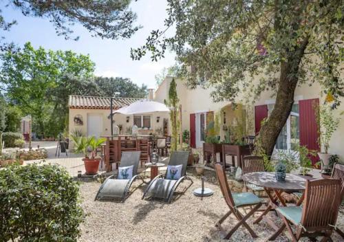 Les Jardins d'Holi proche Uzès