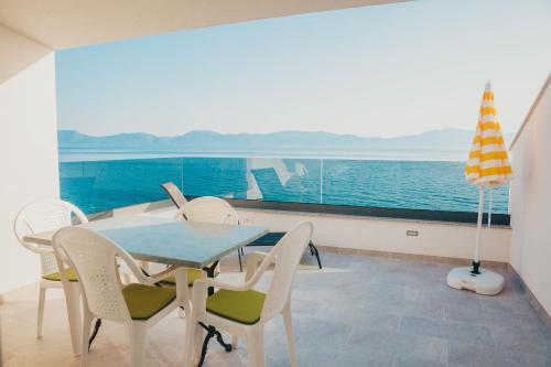 陽台/露台, Apartments Nina Brist in 巴斯