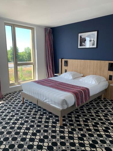 1 double bed
