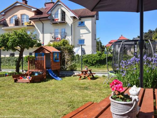 Widok z zewnątrz, Dom Wczasowy BiuLux in Mielno