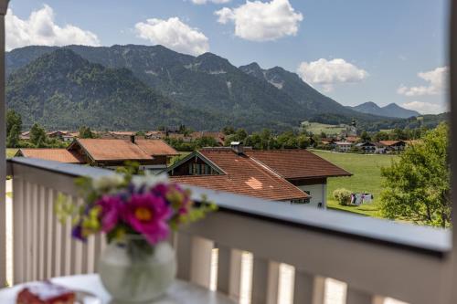 Balcony/terrace, Hubertus Appartements Inzell in Inzell