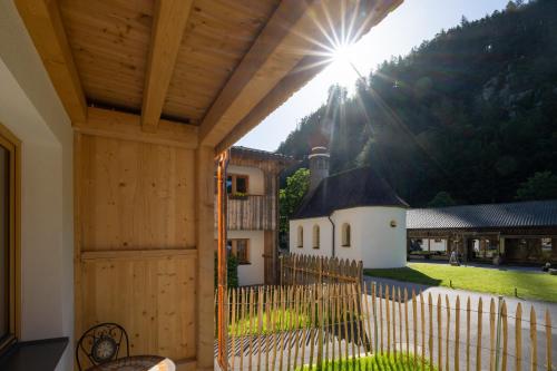 Erkély/terasz, Hotel Gasthof Klause Dependance 2 in Reutte