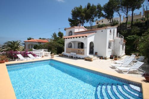Paraiso Terrenal 4 - well-furnished villa with panoramic views by Benissa coast Benissa