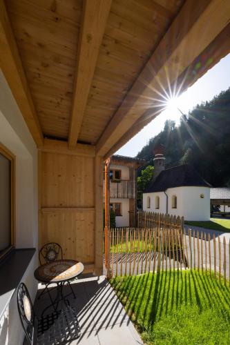 Erkély/terasz, Hotel Gasthof Klause Dependance 2 in Reutte