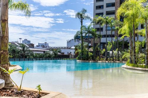 Moderno, Próximo ao Metrô, Piscina estilo praia, Churrasqueira