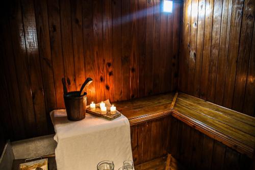 Sauna, San Martin Hotel y Spa in San Rafael