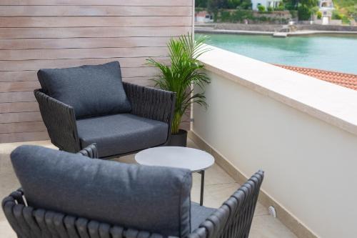 Balcony/terrace, Portella Rooms in Krk Island