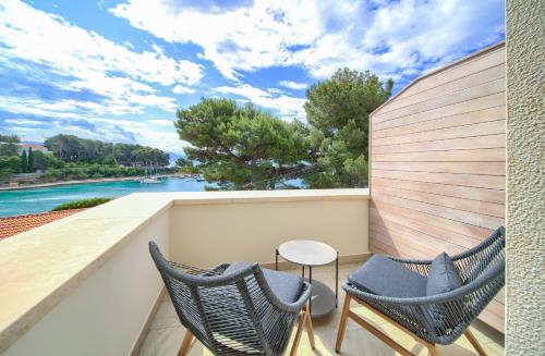 Balcony/terrace, Portella Rooms in Krk Island