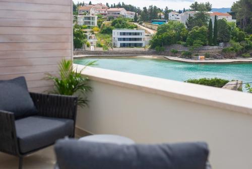 Balcony/terrace, Portella Rooms in Krk Island