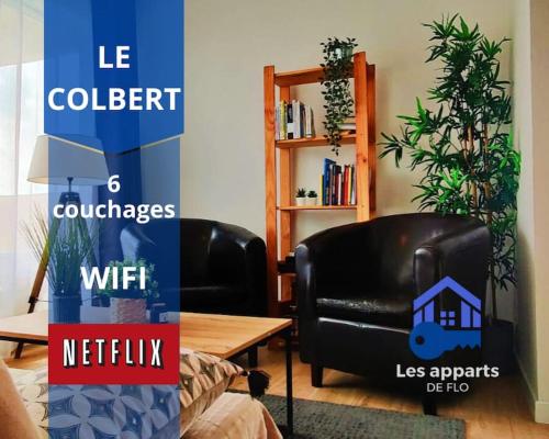 Appartements Le Colbert, cosy, NETFLIX