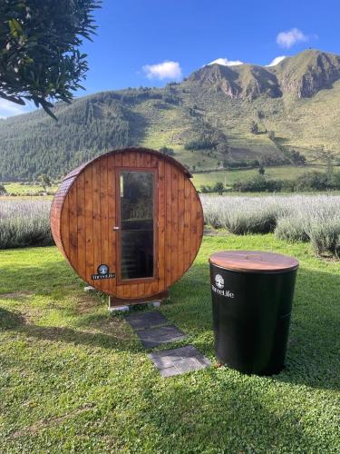 Sauna, Hacienda Maimara in Cayambe