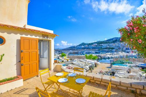 Le Cabanon des Goudes - Vue mer et parking