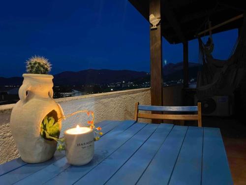 Skats, Charming apartment with parking, mountain view, close to the beach in Santa Maria Coghinas