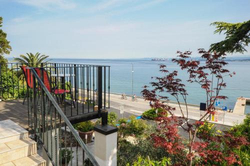 陽台/露台, Bellevue Molet apartments Koper in 科佩爾