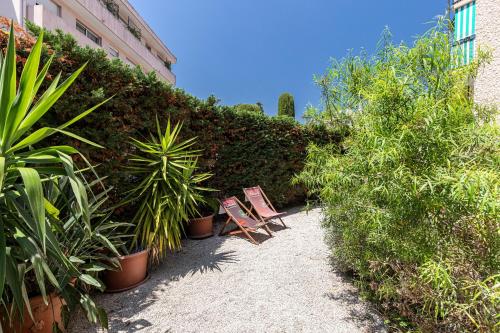 Appartement familial avec jardin ensoleillé dans la cité des Potiers