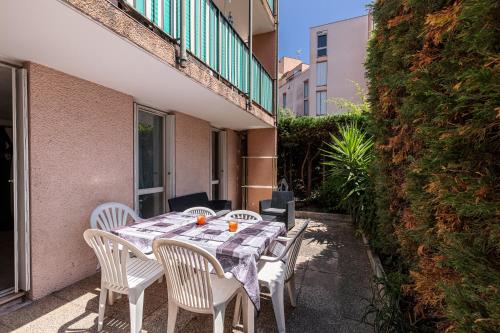 Appartement familial avec jardin ensoleillé dans la cité des Potiers