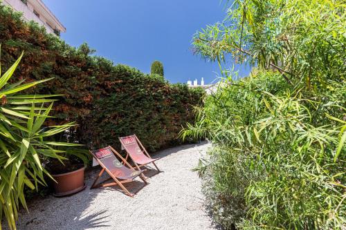 Appartement familial avec jardin ensoleillé dans la cité des Potiers