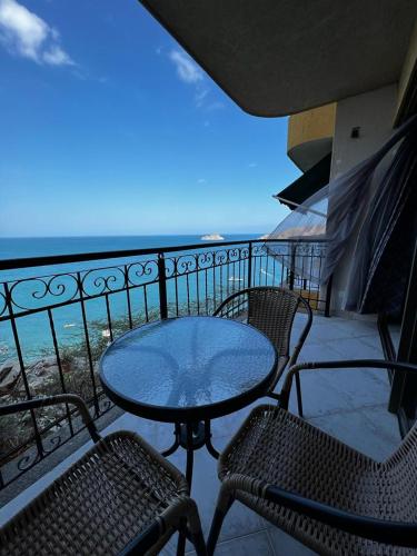 Hermosa vista a la playa del rodadero — Hotel in Santa Marta