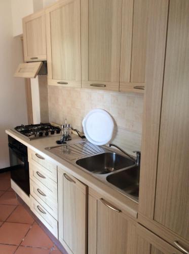 Kitchen, Villa sul mare Rosa Marina in Rosa Marina