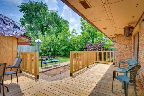 Lawton Home with Deck, Near Casinos and Museums!