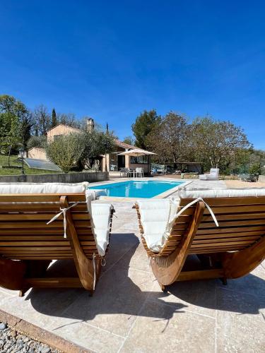 Holiday home Verdon with private pool and view - Location saisonnière - Artignosc-sur-Verdon