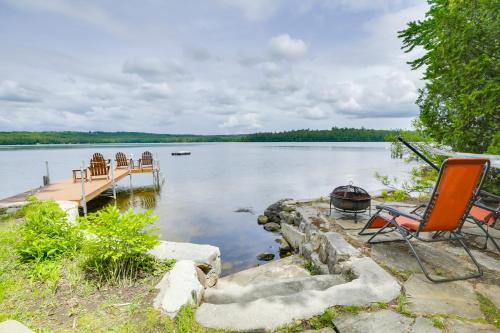 Waterfront Raymond Vacation Rental with Boat Dock!