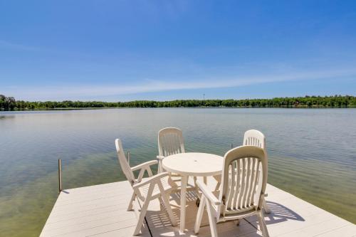 Waterfront Pequot Lakes Cabin Fire Pit and Views! in Pequot Lakes, USA