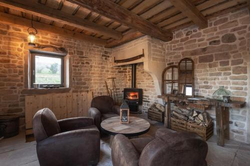 Le Clos du Chêne, maison avec sauna, spa et piscine