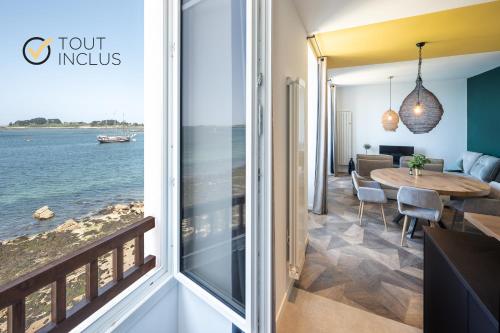 ILE STAGADON - Appartement de luxe magnifique vue mer - Location saisonnière - Landéda