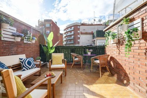 Penthouse with big terrace, quiet area, 1 bedroom