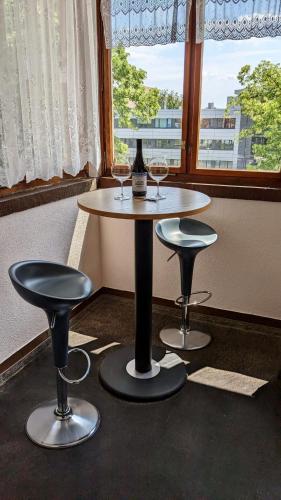 Balkonas / terasa, Große Ferienwohnung mit Loggia und Garten in Cottbus (direkt am Klinikum) in Kotbusas