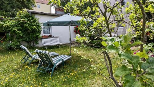 Sodas, Große Ferienwohnung mit Loggia und Garten in Cottbus (direkt am Klinikum) in Kotbusas