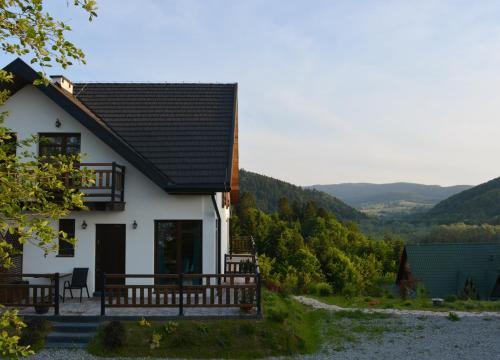 A szálláshely kívülről, Apartamenty Wilcza Knieja in Zawóz