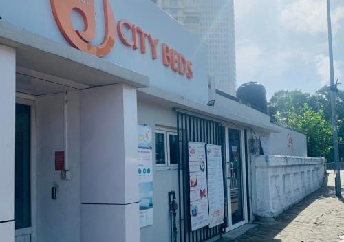 Unterkunft von außen, City Beds Colombo in Colombo